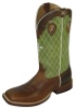 Twisted X MRSL010 for $209.99 Men's' Gold Buckle Western Boot with Peanut Leather Foot and a New Wide Toe